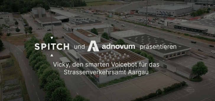 Ansicht aus der Vogelperspektive vom Strassenverkehrsamt Aargau